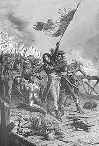 Bonaparte Leading the Troops